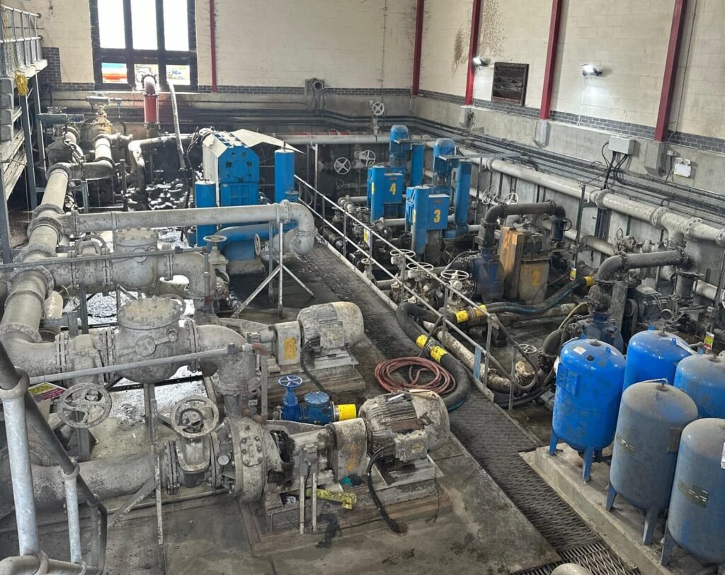 Pump station service in UK